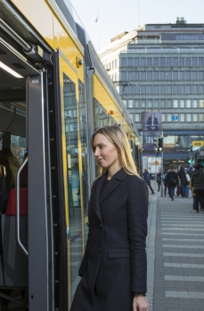 Raitiovaunujen reitit uudistuvat 14.8.2017