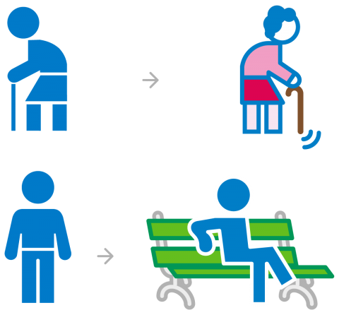 Kuvituksia piktogrammeista Kuvituksia piktogrammeista
