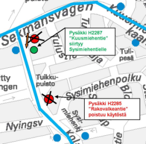 paloheinä kartta Changes to bus stops in Paloheinä from 10am on 29 April | HSL paloheinä kartta paloheinä kartta Changes to bus stops in Paloheinä from 10am on 29 April | HSL paloheinä kartta